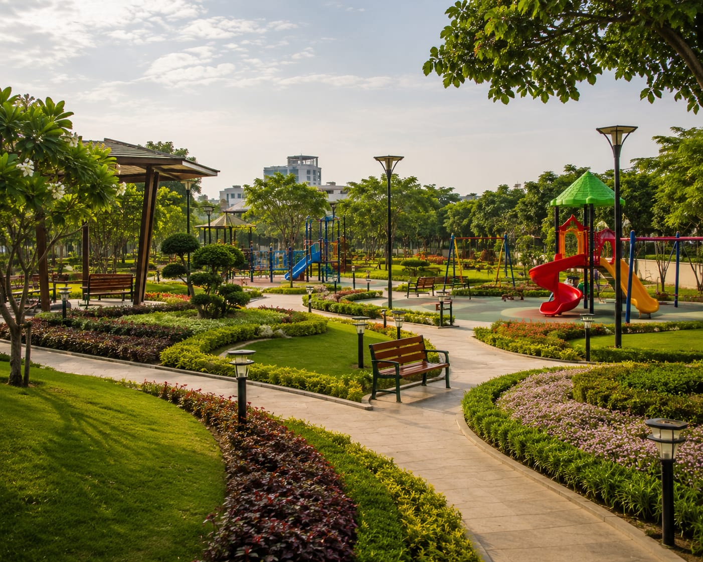 Park Landscape Cinematic Visual