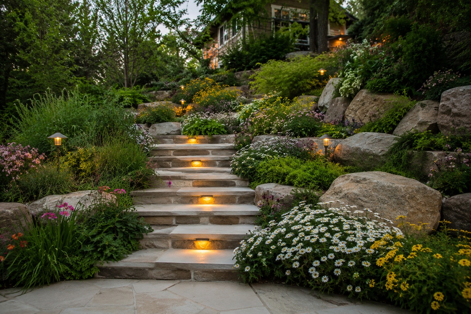 Garden Steps Design
