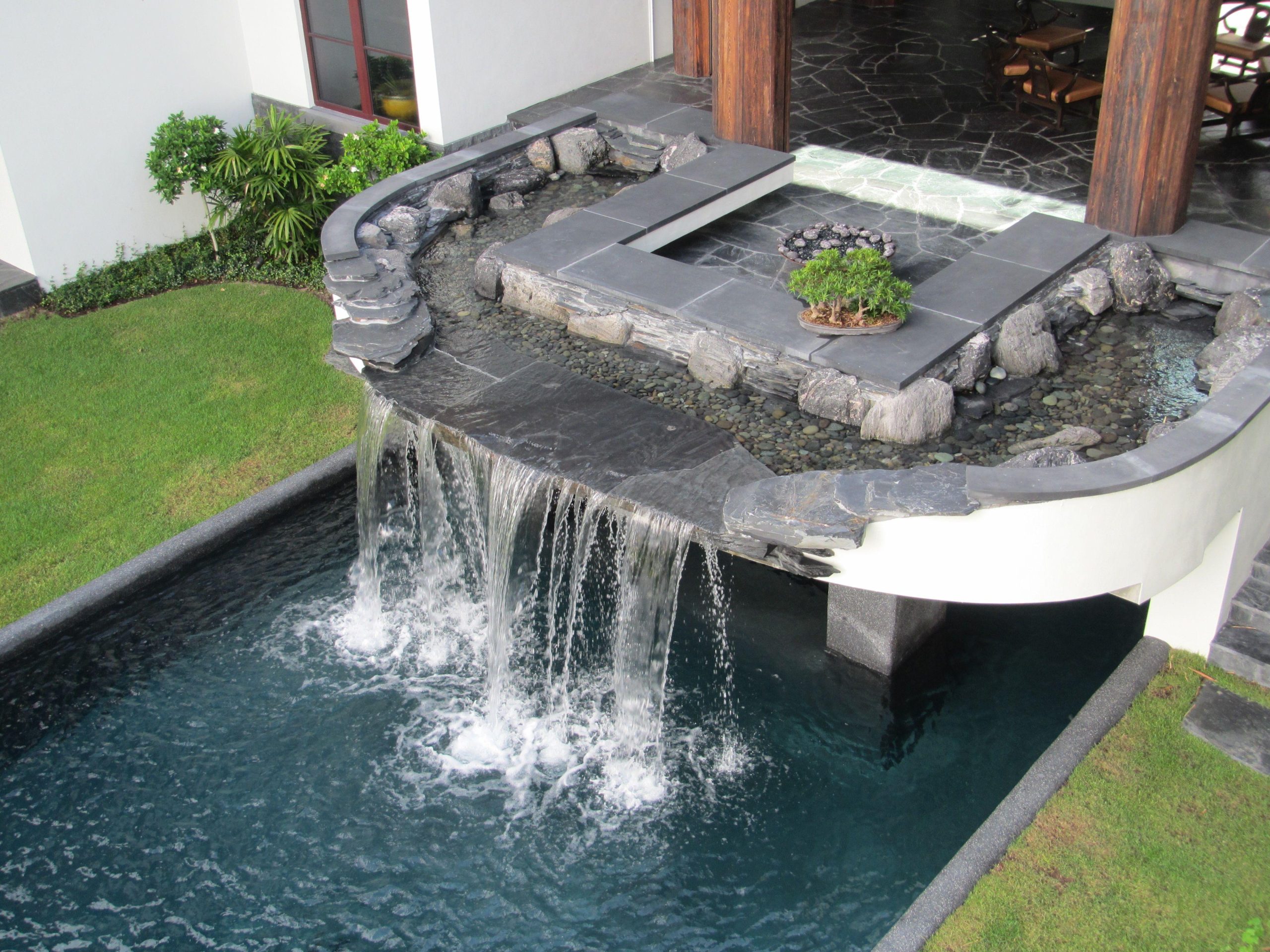 Plunge Waterfall Architecture and Build
