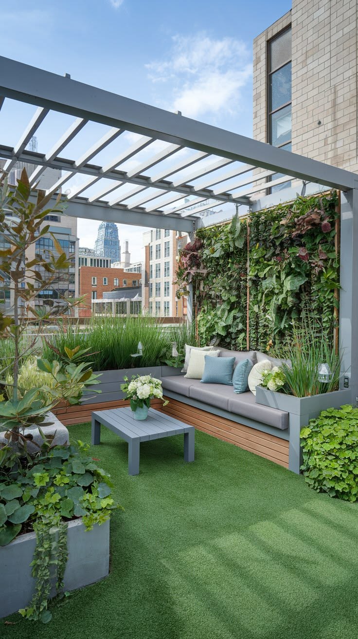 Luxury Terrace Landscape Design 3