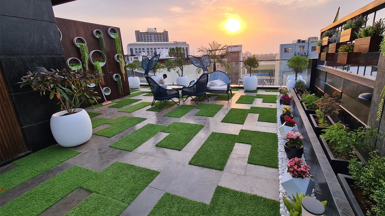 Luxury Terrace Space Design