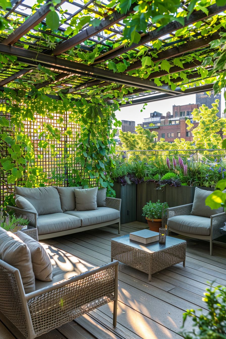 Luxury Terrace Landscape Design 1